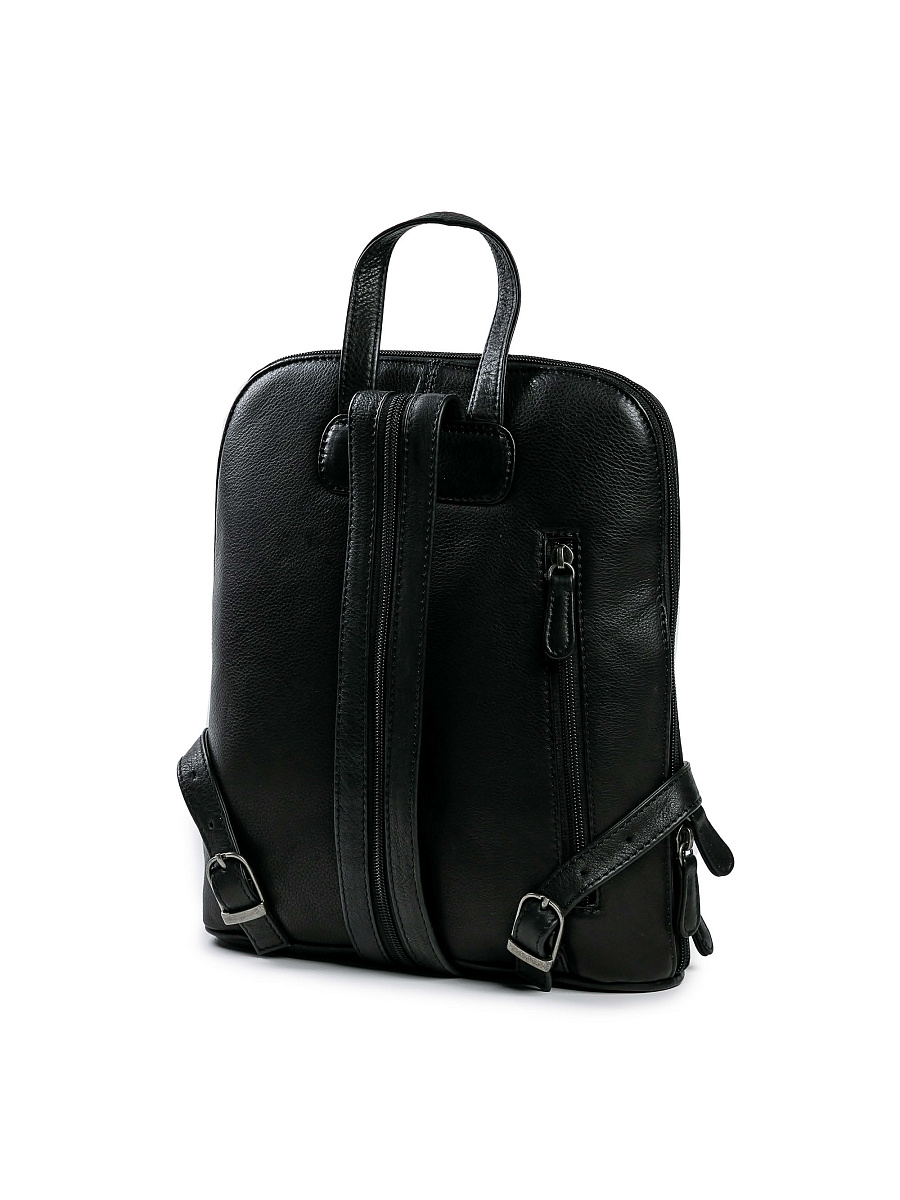 Рюкзак Dr.Koffer из натуральной кожи черный