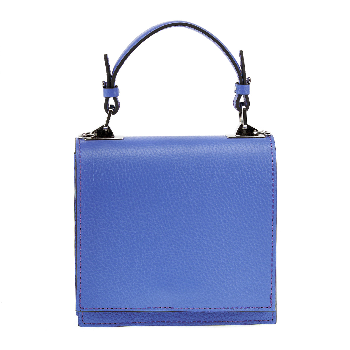 Женская сумка Dr. Koffer из натуральной кожи фиолетовая