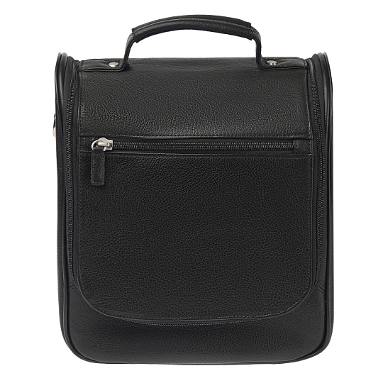 Несессер Dr. Koffer из натуральной кожи черный