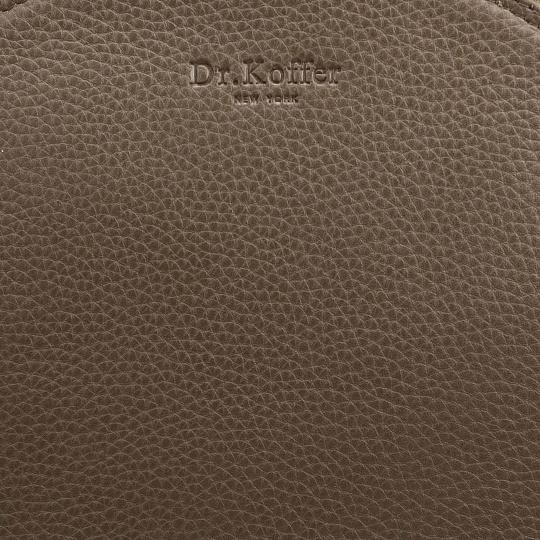 Рюкзак Dr.Koffer из натуральной кожи коричневый
