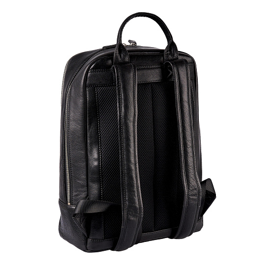 Рюкзак Dr.Koffer из натуральной кожи черный