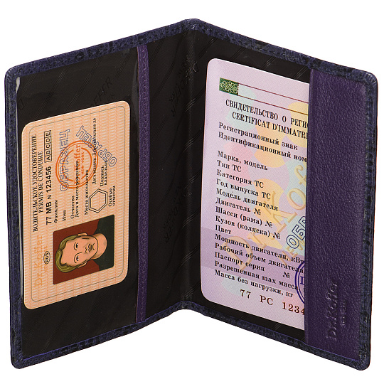 Др.Коффер X510130-163-60 обложка для паспорта