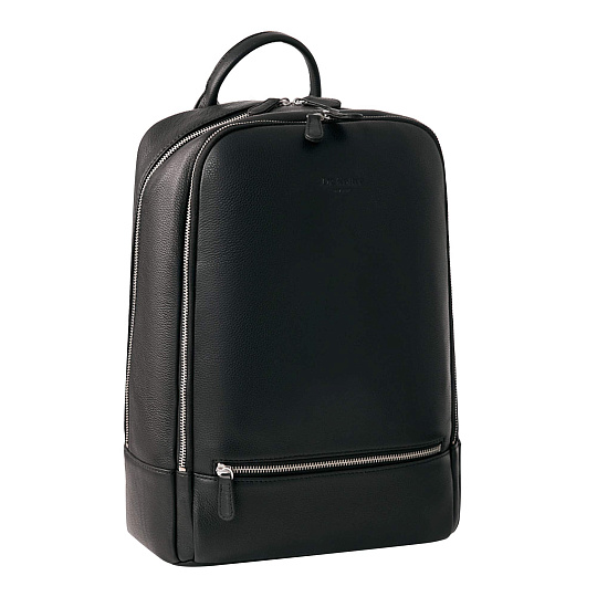 Рюкзак Dr.Koffer из натуральной кожи черный