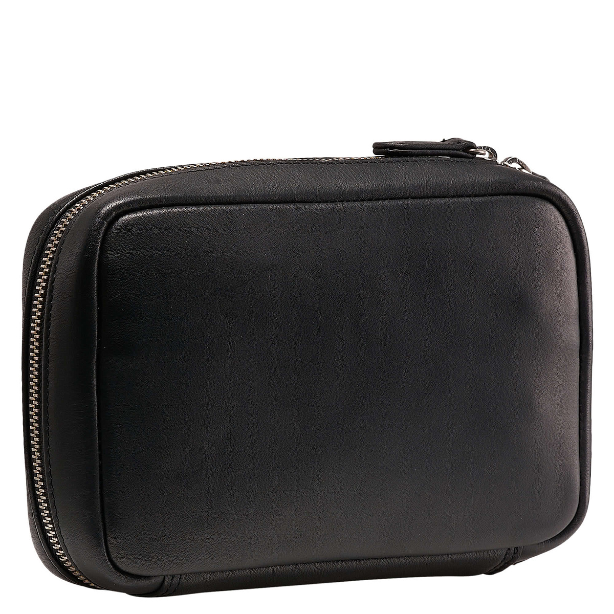 Несессер Dr. Koffer из натуральной кожи черный