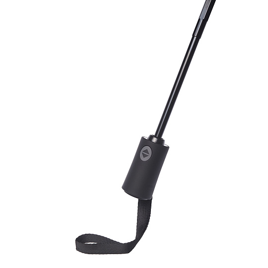 Черный мужской зонт автомат  Dr.Koffer