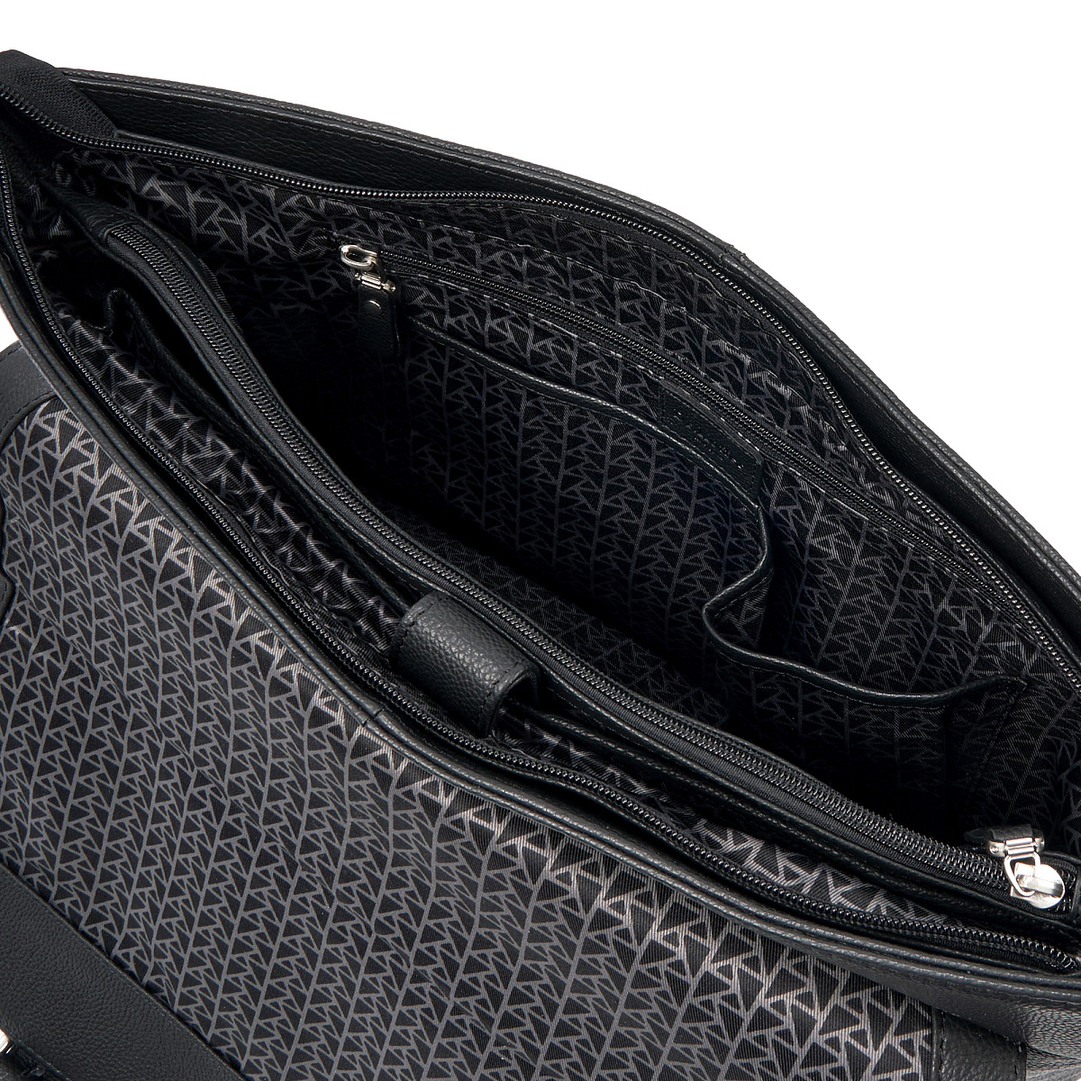 Портфель Dr.Koffer из натуральной кожи черный