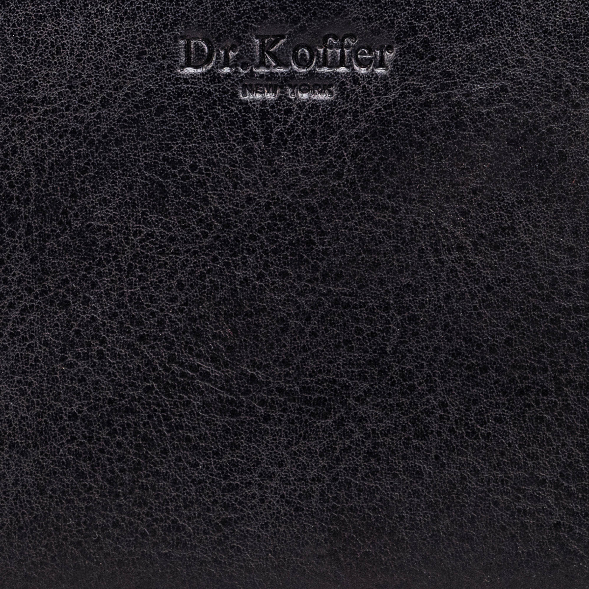 Портмоне Dr.Koffer из натуральной кожи черное