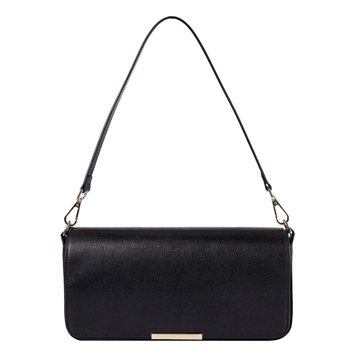 Женская сумка  Dr. Koffer из натуральной кожи черная