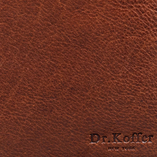 Портмоне Dr.Koffer из натуральной кожи светло-коричневое