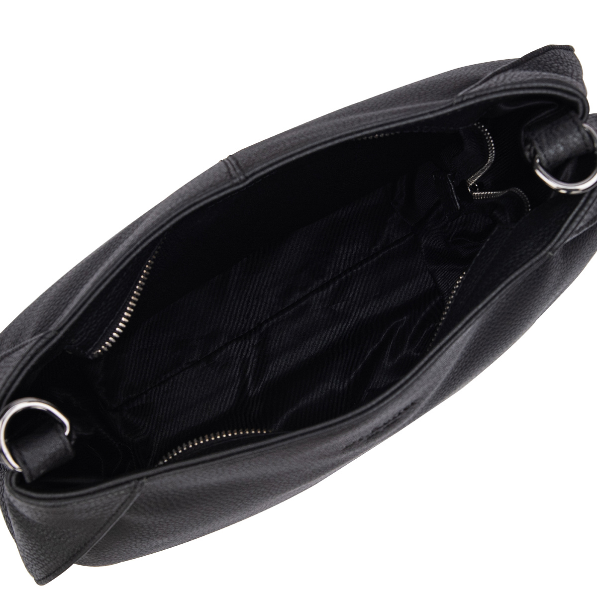 Женская сумка Dr.Koffer из натуральной кожи чёрная