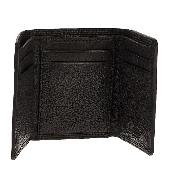 Портмоне Dr.Koffer из натуральной кожи черное