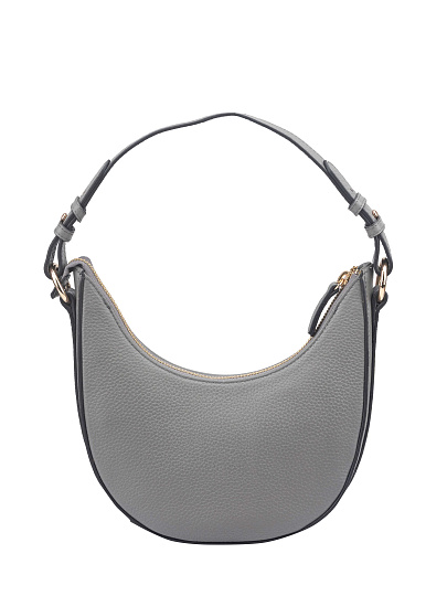 Женская сумка Dr. Koffer из натуральной кожи серая