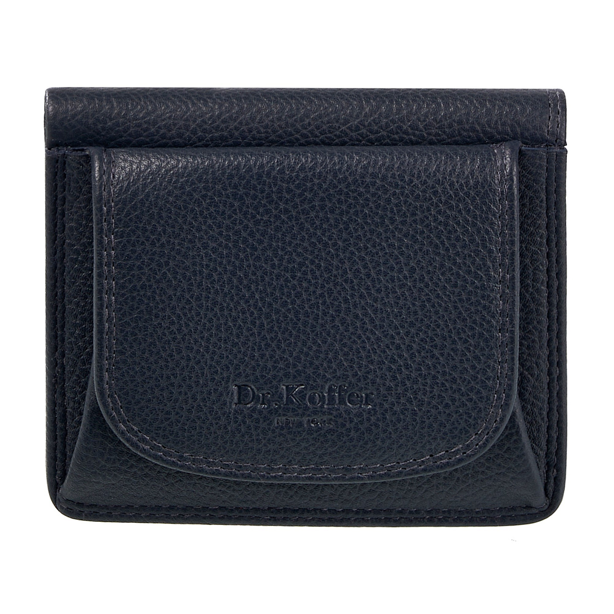 Кошелек Dr.Koffer из натуральной кожи синий