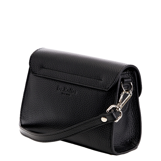 Женская сумка Dr. Koffer из натуральной кожи черная