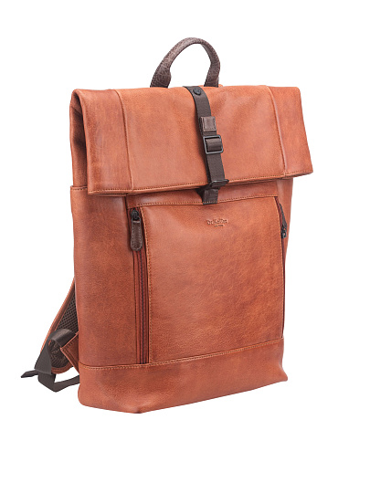 Рюкзак Dr. Koffer из натуральной кожи коричневый