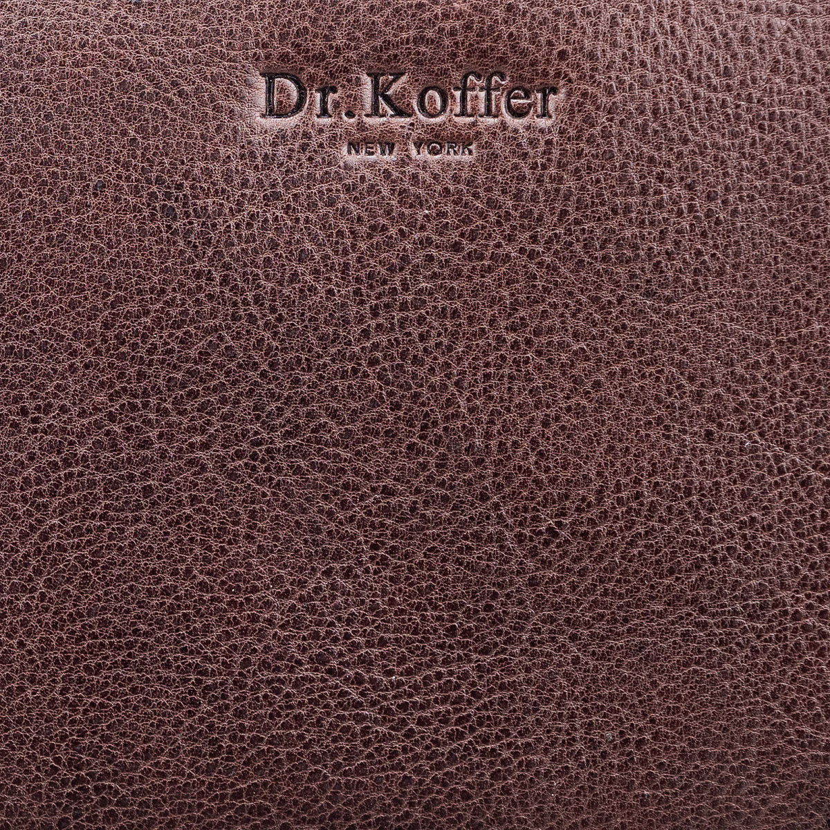 Портмоне Dr.Koffer из натуральной кожи коричневое