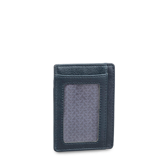 Кредитница Dr.Koffer из натуральной кожи синяя