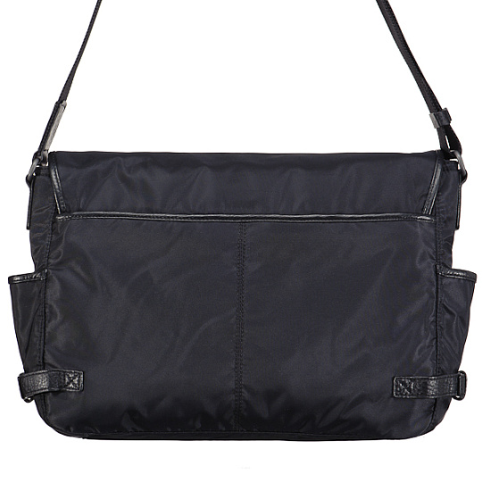 Сумка через плечо Dr.Koffer из нейлона и натуральной кожи