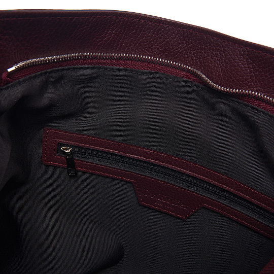 Женская сумка Dr. Koffer из натуральной кожи фиолетовая