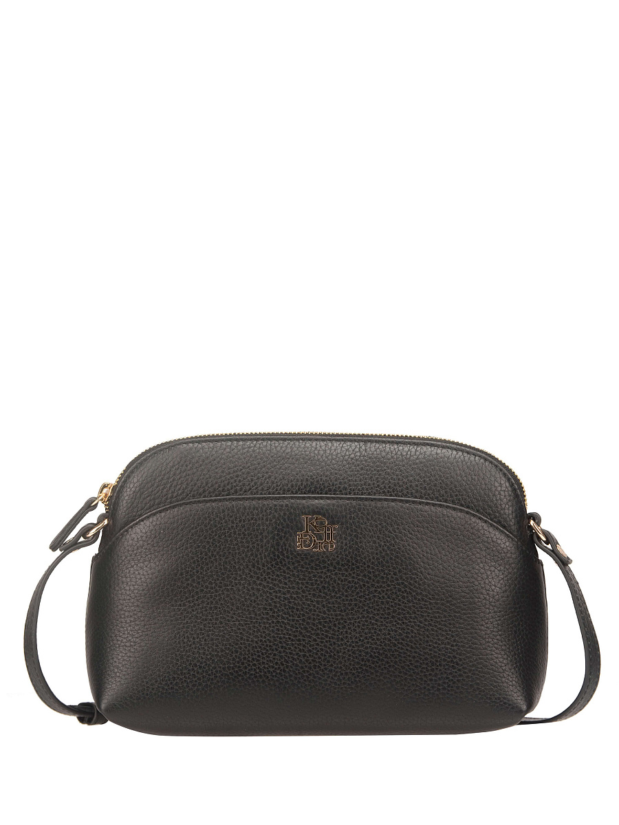 Женская сумка Dr. Koffer из натуральной кожи черная