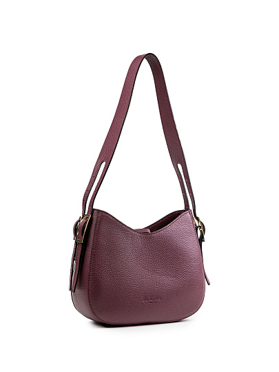 Женская сумка Dr.Koffer из натуральной кожи бордовая