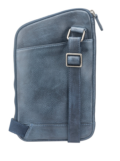 Рюкзак Dr. Koffer из натуральной кожи синий