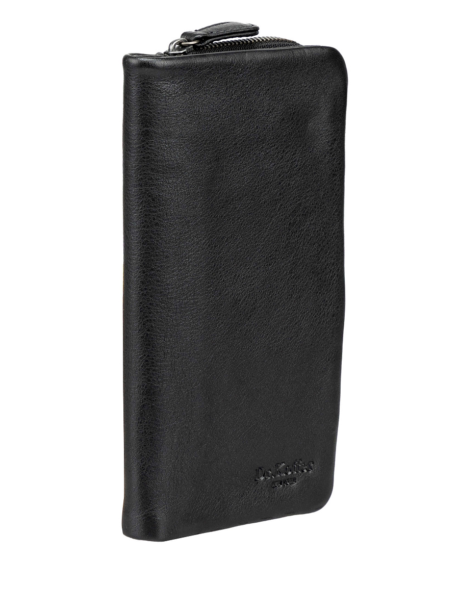 Кошелек Dr.Koffer из натуральной кожи черный