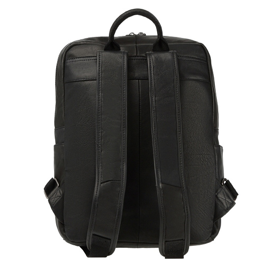 Рюкзак Dr.Koffer из натуральной кожи черный