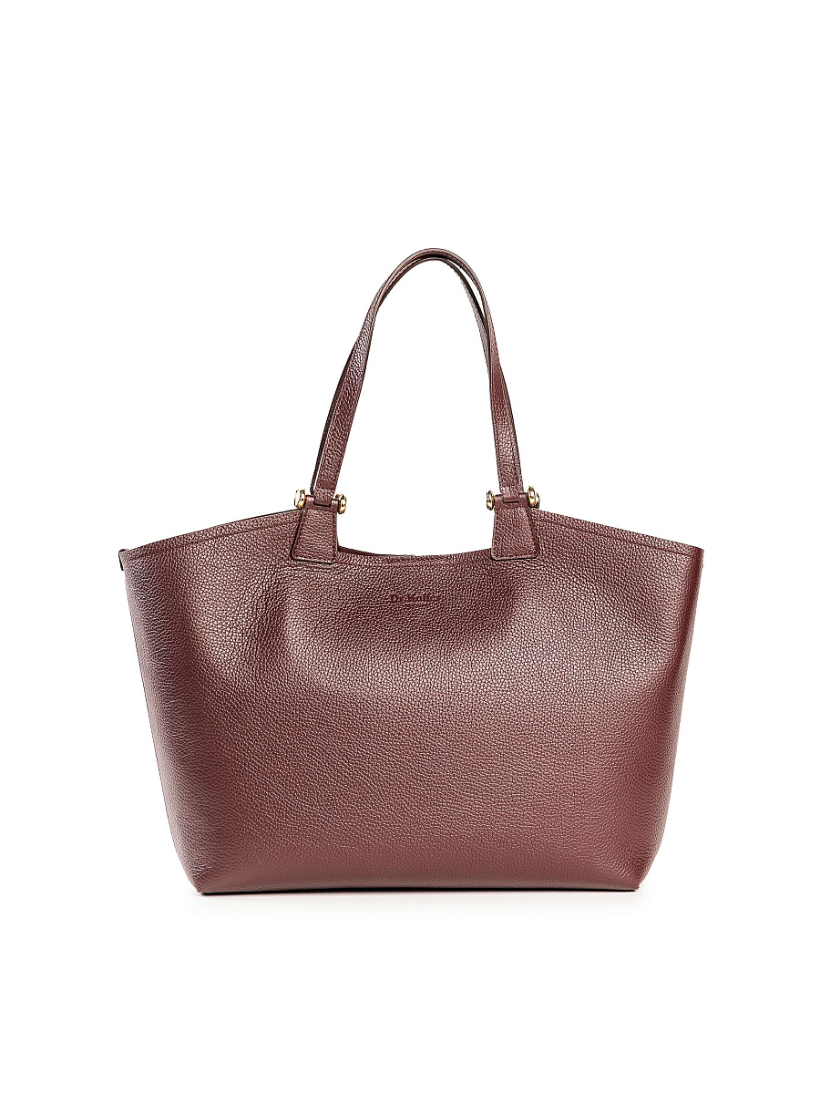 Женская сумка Dr. Koffer из натуральной кожи бордовая