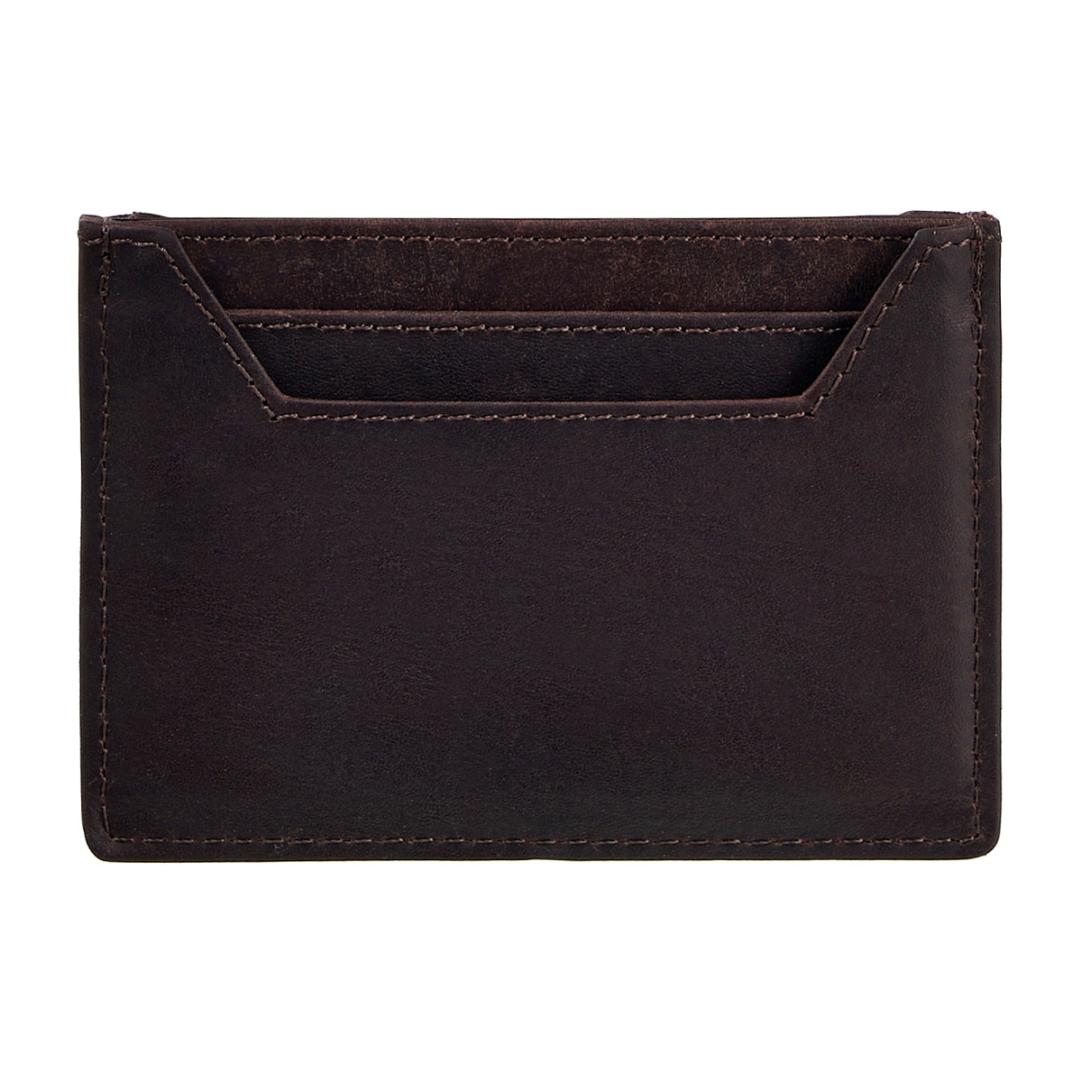 Кредитница Dr.Koffer из натуральной кожи коричневая