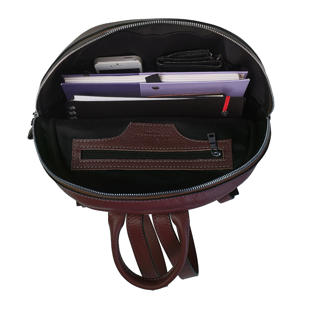 Бордовый рюкзак Dr. Koffer 5253BN-03