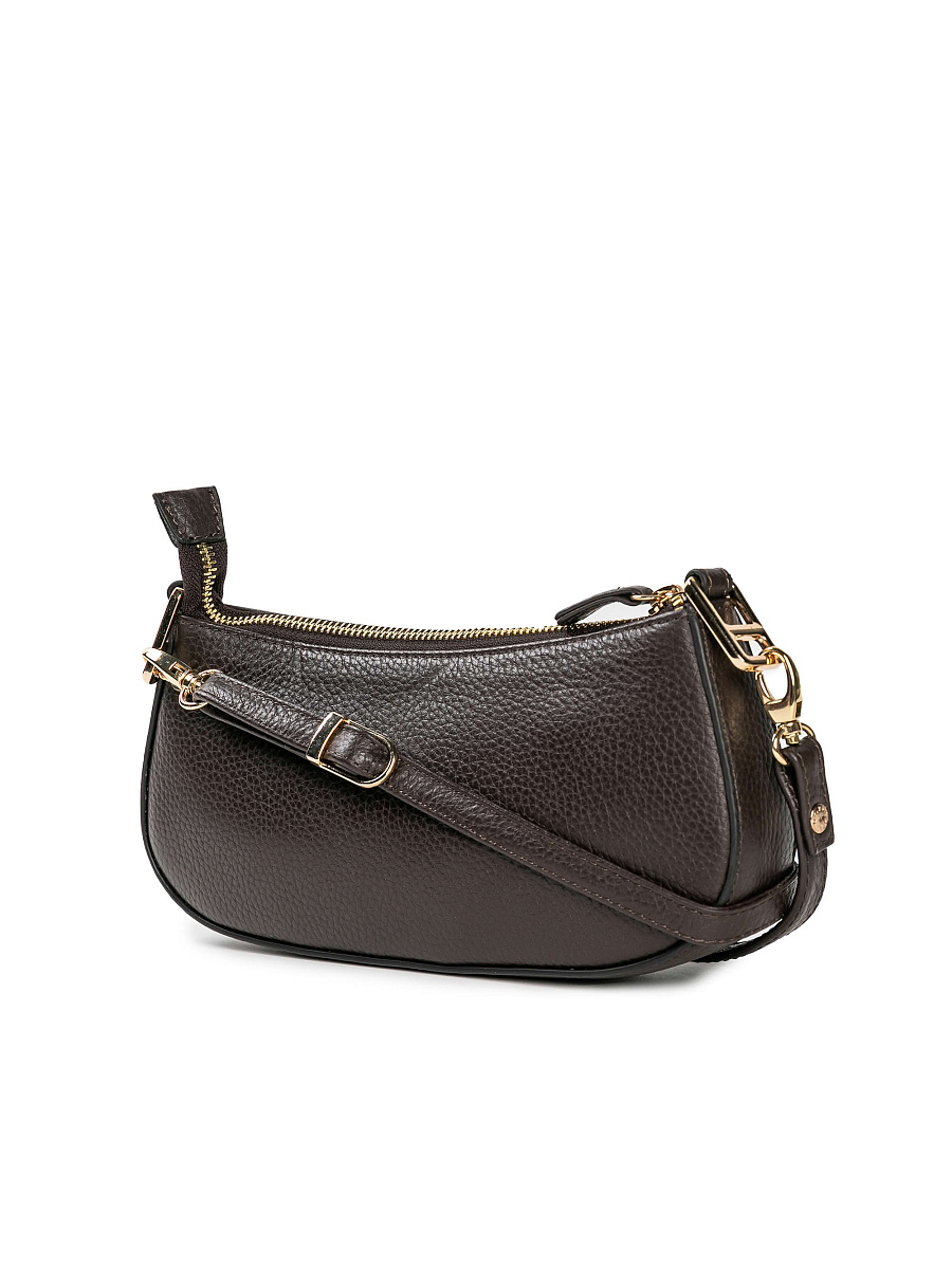 Женская сумка Dr. Koffer из натуральной кожи коричневая