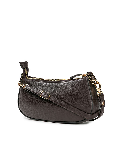 Женская сумка Dr. Koffer из натуральной кожи коричневая