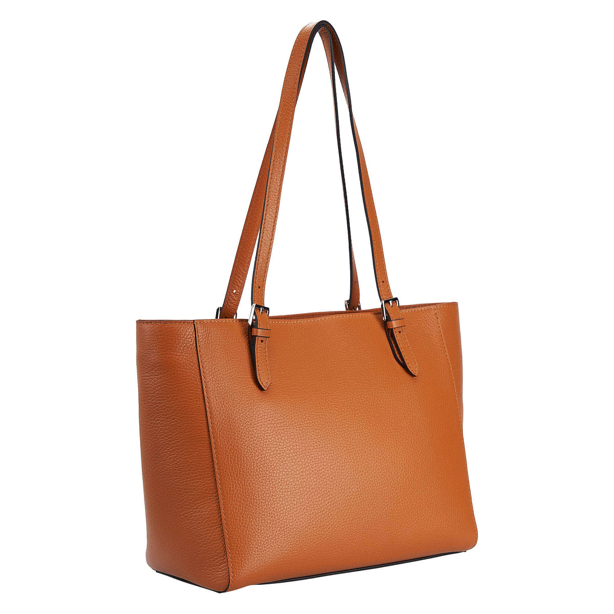 Женская сумка Dr. Koffer из натуральной кожи оранжевая