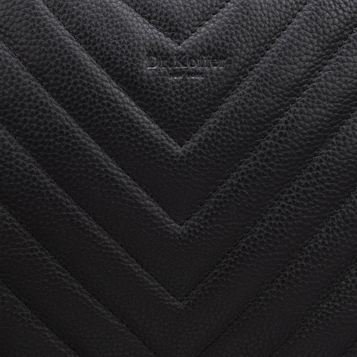 Женская сумка Dr.Koffer из натуральной кожи чёрная