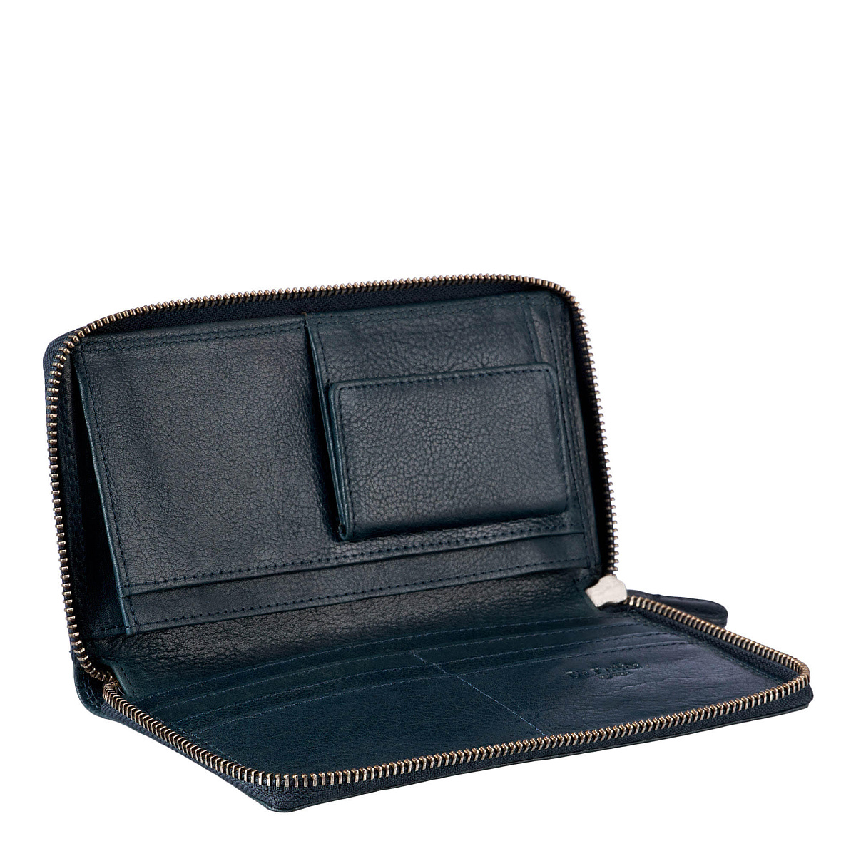 Портмоне Dr.Koffer из натуральной кожи синее