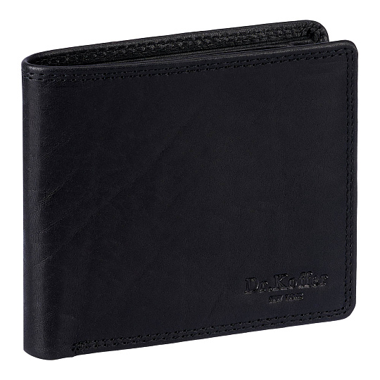 Портмоне Dr.Koffer из натуральной кожи черное