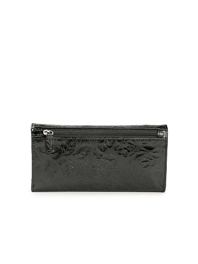 Портмоне Dr.Koffer из натуральной кожи черное