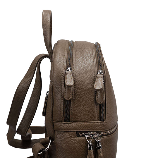 Рюкзак Dr.Koffer из натуральной кожи коричневый