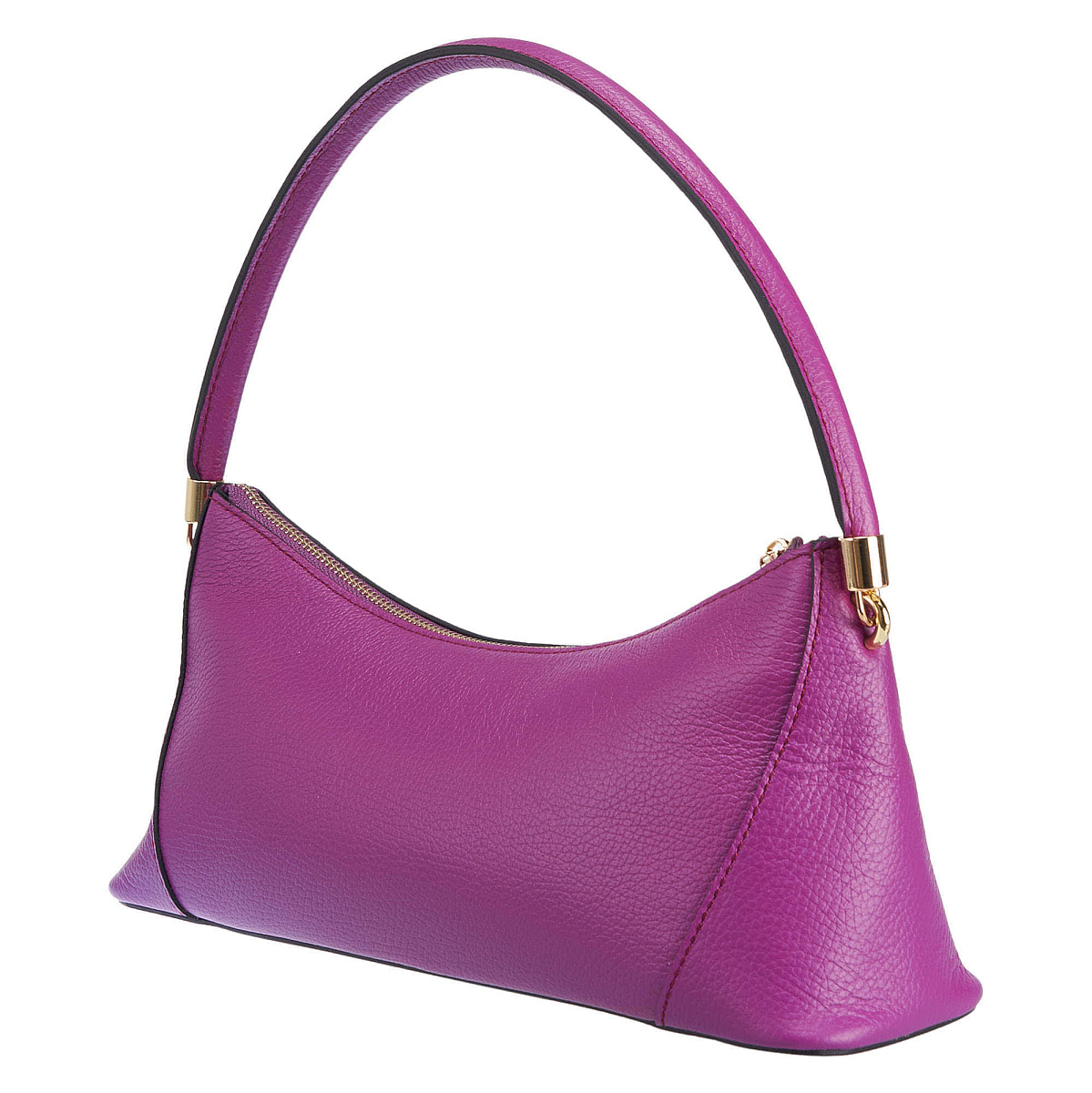 Женская сумка Dr. Koffer из натуральной кожи розовая