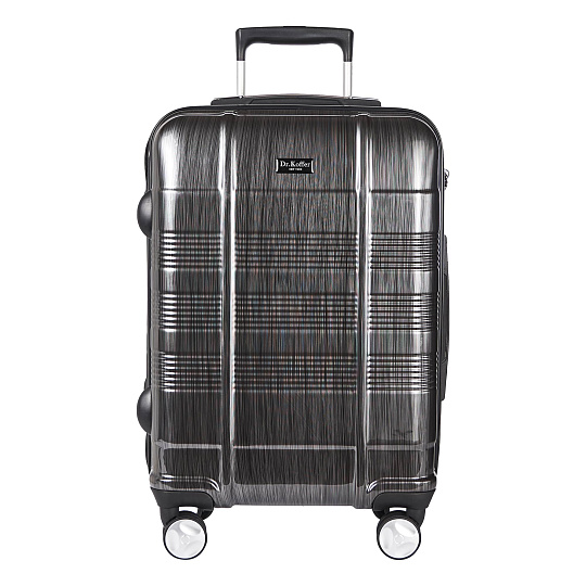 Чемодан на колесах S Dr.Koffer АБС (abs) пластик серый