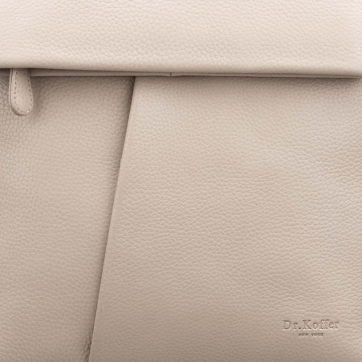 Рюкзак Dr.Koffer из натуральной кожи белый