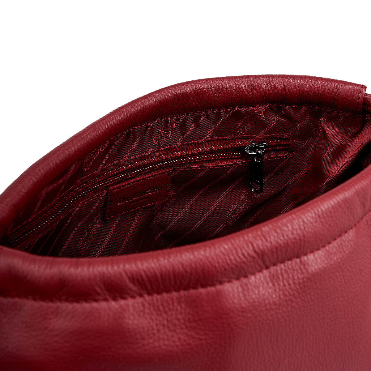 Женская сумка Dr. Koffer из натуральной кожи бордовая