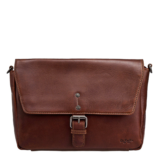 Женская сумка Dr.Koffer из натуральной кожи светло-коричневая