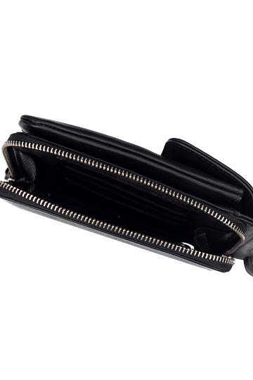 Сумка через плечо Dr.Koffer из натуральной кожи черная