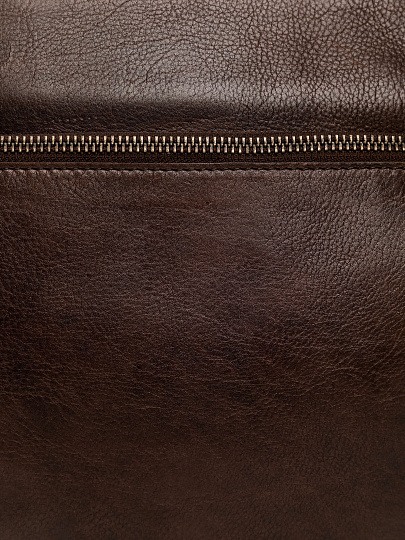 Сумка через плечо Dr.Koffer из натуральной кожи коричневая