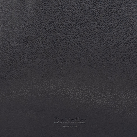 Женская сумка Dr.Koffer из натуральной кожи чёрная