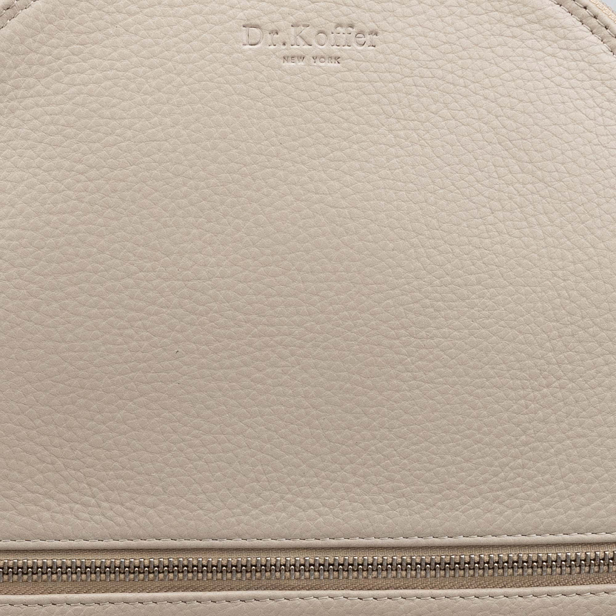 Рюкзак Dr.Koffer из натуральной кожи белый