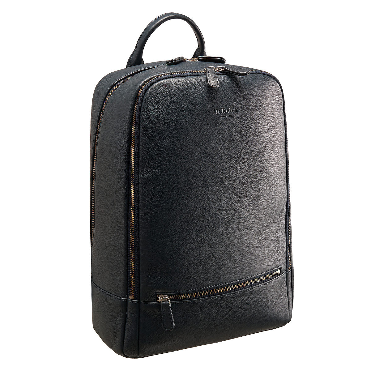 Рюкзак Dr.Koffer из натуральной кожи синий