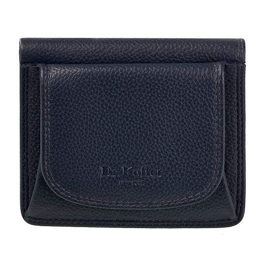 Кошелек Dr.Koffer из натуральной кожи синий